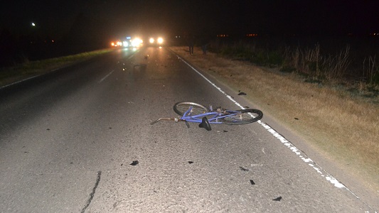 bicicleta ruta 9 choque fatal
