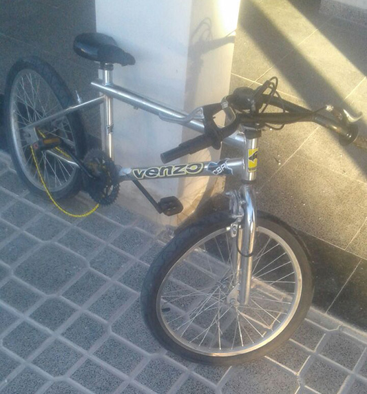 bicicleta policia