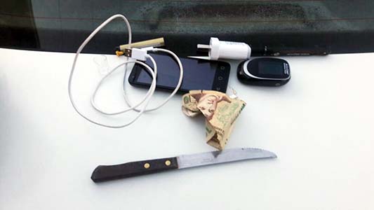 detenido intento robo comercio rejas celulares cuchillo (4)