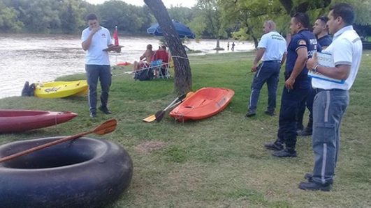 policia municipal secuestro kayaks costanera