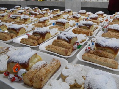 Algunos de los dulces que se degustan durante los festejos de San Juan