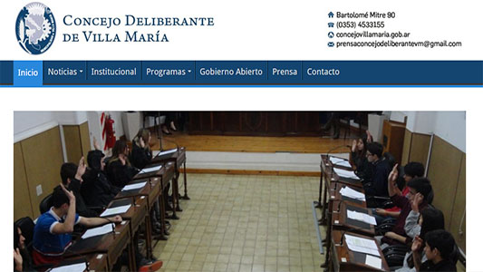 pagina web concejo
