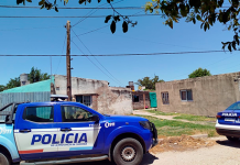 Bell Ville: huyó por los techos tras agredir a su familia